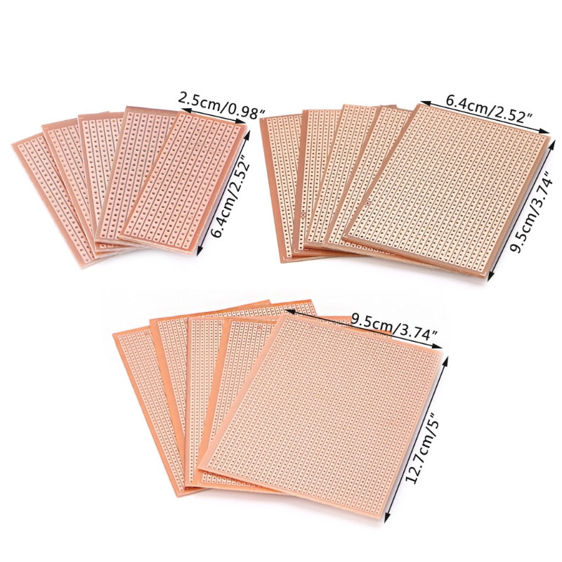 5 kom univerzalne bakelitne ploče DIY prototip PCB prototipa Track Plate