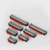 1 komplekts kombinētais īssavienojuma gabals 15A spaiļu sloksne U veida vara slēdža kopnes stienis, kas savieno TB