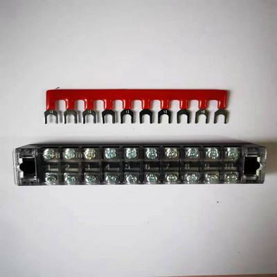 1 komplekts kombinētais īssavienojuma gabals 15A spaiļu sloksne U veida vara slēdža kopnes stienis, kas savieno TB