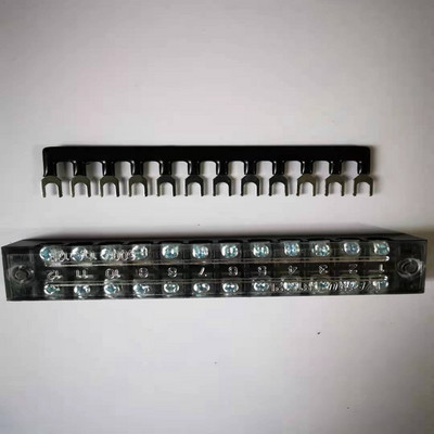 1 komplekts kombinētais īssavienojuma gabals 15A spaiļu sloksne U veida vara slēdža kopnes stienis, kas savieno TB