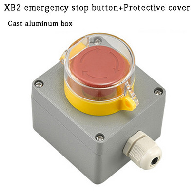 Avarinio stabdymo mygtuko dėžutės jungiklio dėžutės lifto mygtukas avarinio stabdymo vandeniui atsparus mygtukas la38 grybo galvutės mygtuko valdymo dėžutė