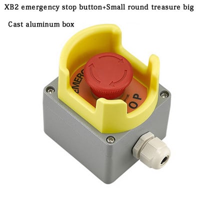 Avarinio stabdymo mygtuko dėžutės jungiklio dėžutės lifto mygtukas avarinio stabdymo vandeniui atsparus mygtukas la38 grybo galvutės mygtuko valdymo dėžutė