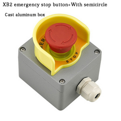 Avarinio stabdymo mygtuko dėžutės jungiklio dėžutės lifto mygtukas avarinio stabdymo vandeniui atsparus mygtukas la38 grybo galvutės mygtuko valdymo dėžutė