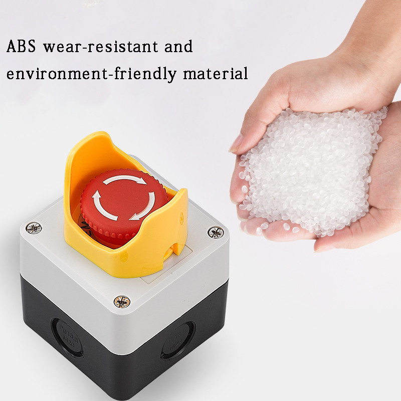 Avarinio stabdymo mygtuko dėžutės jungiklio dėžutės lifto mygtukas avarinio stabdymo vandeniui atsparus mygtukas la38 grybo galvutės mygtuko valdymo dėžutė