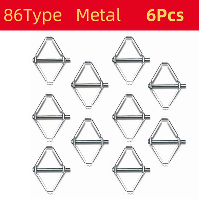 Kasešu remontētājs 86 mm tumšā kārba skrūvējams spraudnis, slēdzis tērauda ligzda Veca fiksēta siena Nomainiet elektriķi 2/6/10 gab. atbalsta stienis