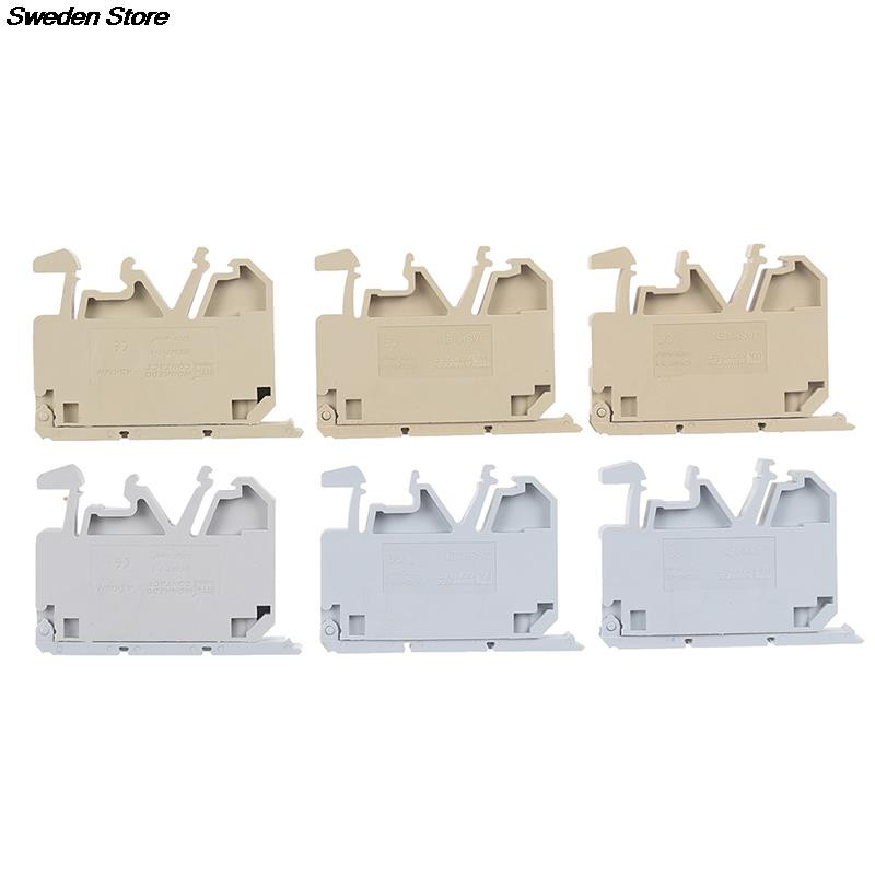 JASK1EN s osiguračem koji je ekvivalentan bloku stezaljki s navojnim osiguračem za konektor na din šinu