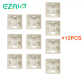 10gab 86 tipa ārējā slēdža ligzdas Sadales kārba Ugunsdroša 37mm dziļuma sienas virsmas uzstādīšanas kaste EU DE