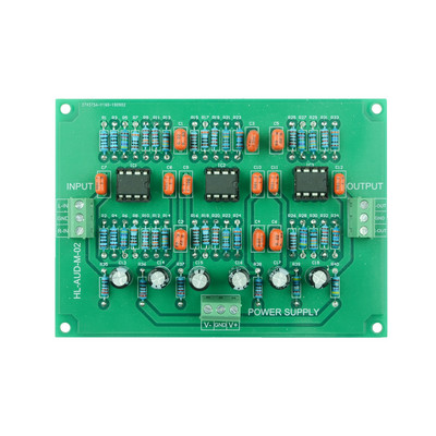 Ploča modula pretpojačala za stereo fono RIAA pretpojačalo (LM833-N, za MM Pickup)