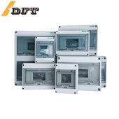 HT-5/8/12/15/18/24 plastmasas sadales kārba ūdensnecaurlaidīga MCB kastes paneļa uzstādīšanas sadales kārba ūdensnecaurlaidīga sadales kārba