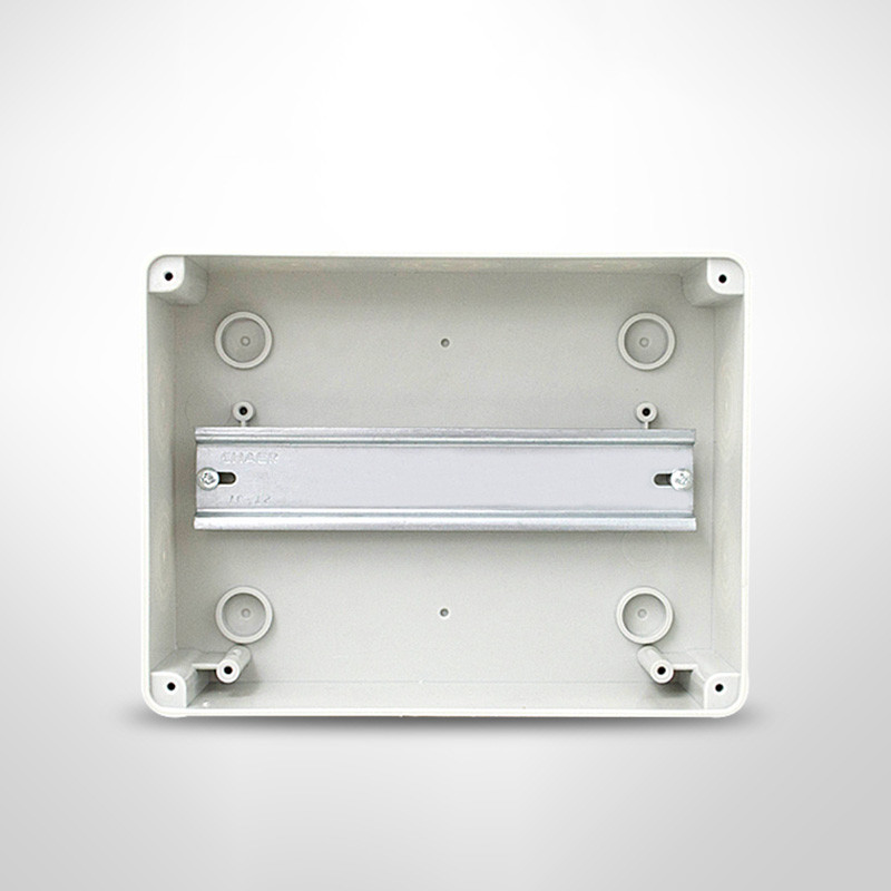 HT-5/8/12/15/18/24 plastmasas sadales kārba ūdensnecaurlaidīga MCB kastes paneļa uzstādīšanas sadales kārba ūdensnecaurlaidīga sadales kārba