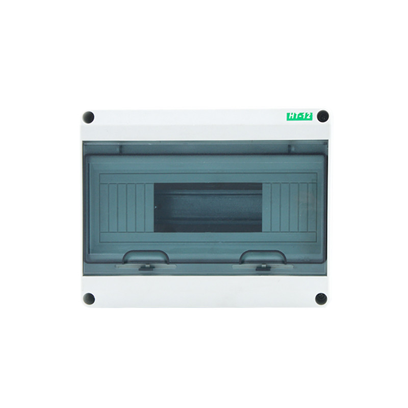 HT-5/8/12/15/18/24 plastmasas sadales kārba ūdensnecaurlaidīga MCB kastes paneļa uzstādīšanas sadales kārba ūdensnecaurlaidīga sadales kārba