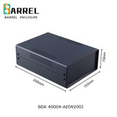 200 * 150 * 70 mm Dzelzs kaste elektroniskajam projekta korpusam diy vadu savienojuma korpuss elektriskā jaudas pastiprinātāja apvalks PCB plates korpuss