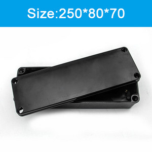 Visokokvalitetna crna vodootporna plastična kutija serije AG Kućište za elektroničke instrumente Električni projekt Vanjska razvodna kutija