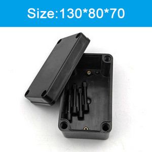 Visokokvalitetna crna vodootporna plastična kutija serije AG Kućište za elektroničke instrumente Električni projekt Vanjska razvodna kutija