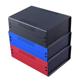 BDA40004 Kućište za elektroničko kućište, željezno metalno kućište za instrumente s razvodnom kutijom od ABS plastične ploče 150x70x200 mm