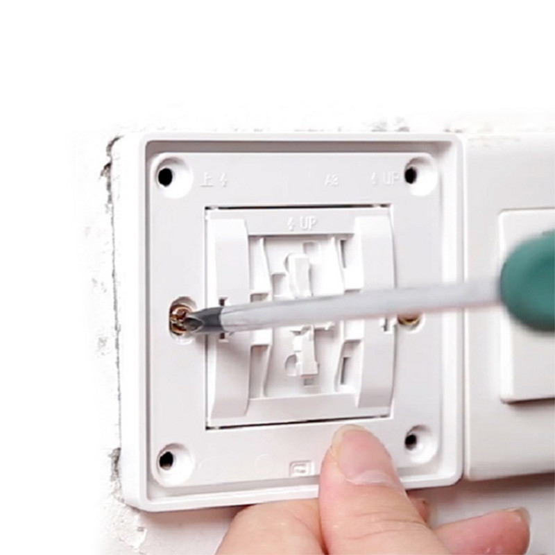 86 Vrsta Izolacija Tamna kutija Vijak za popravak Tajna utičnica Stara fiksna kazeta Popravak zida Zamjena kutije Pribor za električara