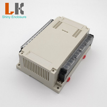 LK-PLC08a Индустриален PLC Пластмасова обвивка Контролен корпус Кутия Проектна кутия Корпус за DIN шина 155x110x60mm