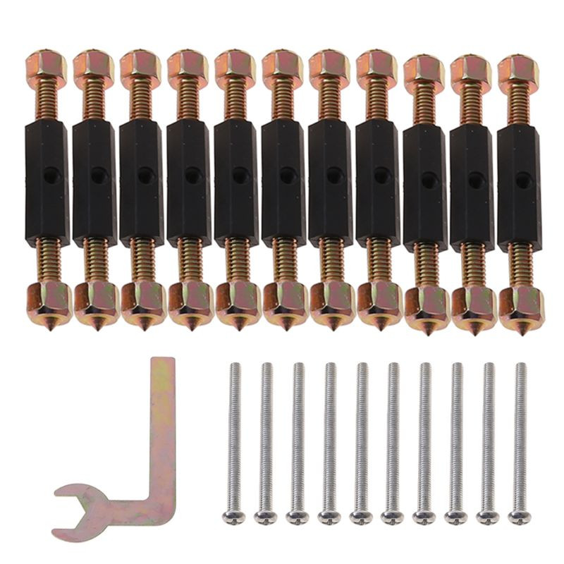 10 pari 86 tipa zidni prekidač kazeta donji alati za popravak oštećenja nosač podesive duljine šipka poluga utičnica vijak
