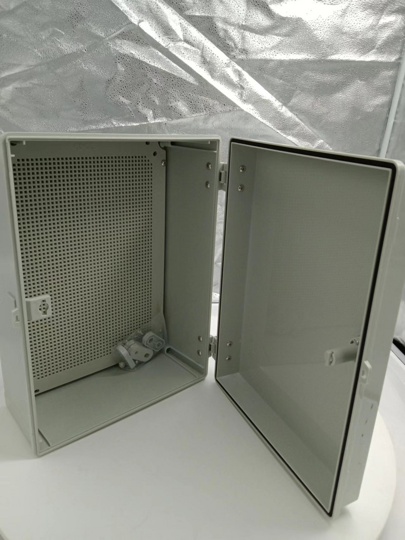 Vodootporna plastična razvodna kutija s zasunom i šarkama ABS Kutije za električno kućište Polikarbonatna upravljačka električna kutija-AHSeries