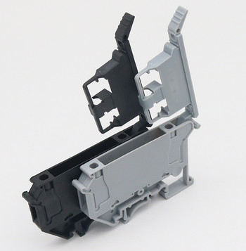 10PCS UK5-HESI UK5RD 4mm2 DIN Σφιγκτήρας Βιδωτή Ασφάλεια Μπλοκ ακροδεκτών σύνδεσης