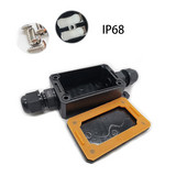 IP68 vodootporna razvodna kutija M10 vanjska kutija s plastičnom žicom 2,5/4/6 mm kabelski priključak ukopana svjetla vanjska svjetla žičana kutija