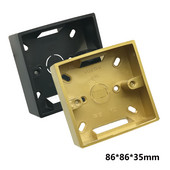 86 Tip Električni prekidač Utičnica Razvodna žica Kutija za spajanje Zidna kvadratna kutija za ugradnju na površinu