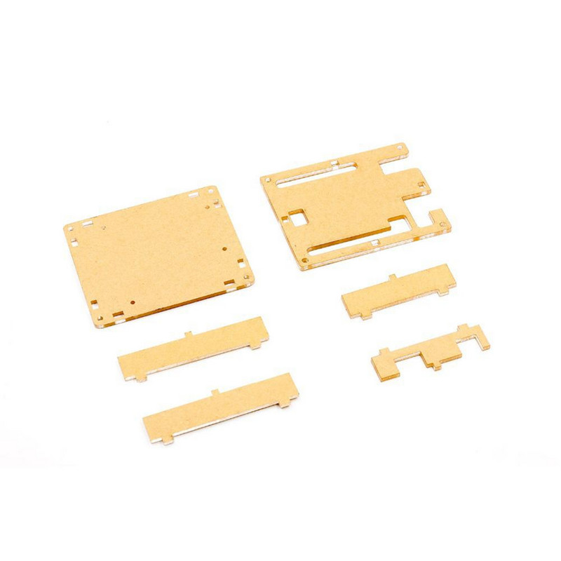 Prozirna kutija od akrilnog kućišta Lagana dobra disipacija topline Kompatibilna za Arduino Uno R3 razvojnu ploču