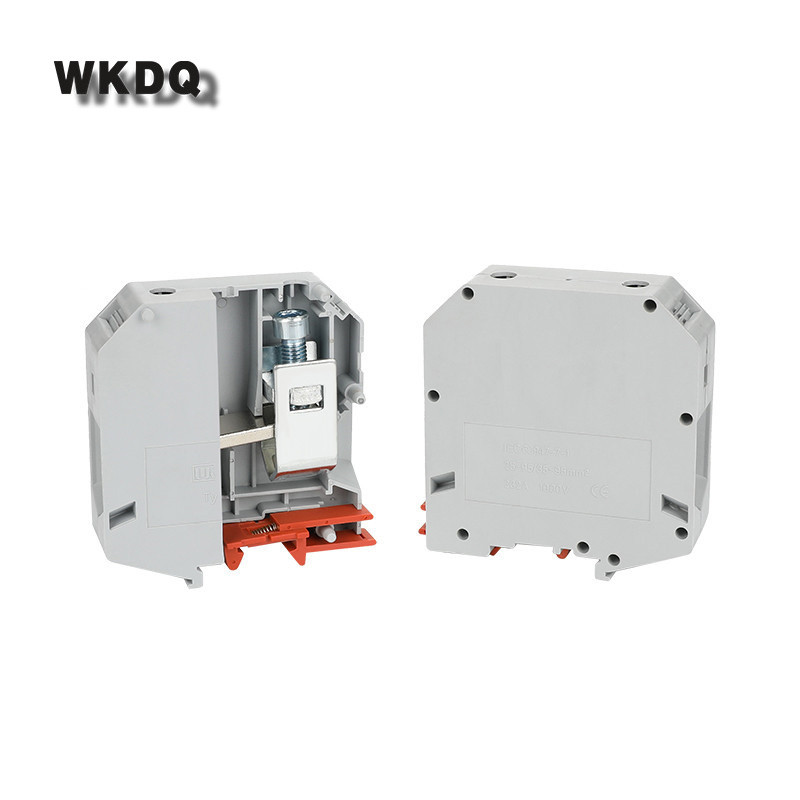 1Pc UKH95 Univerzalni visokostrujni vijčani utikač Vodič Žica Električni konektor DIN letvica Terminalni blok UKH 95