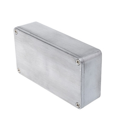 Ефектна алуминиева кутия, метална електрическа за CASE Кутия за инструменти за китара Направи си сам