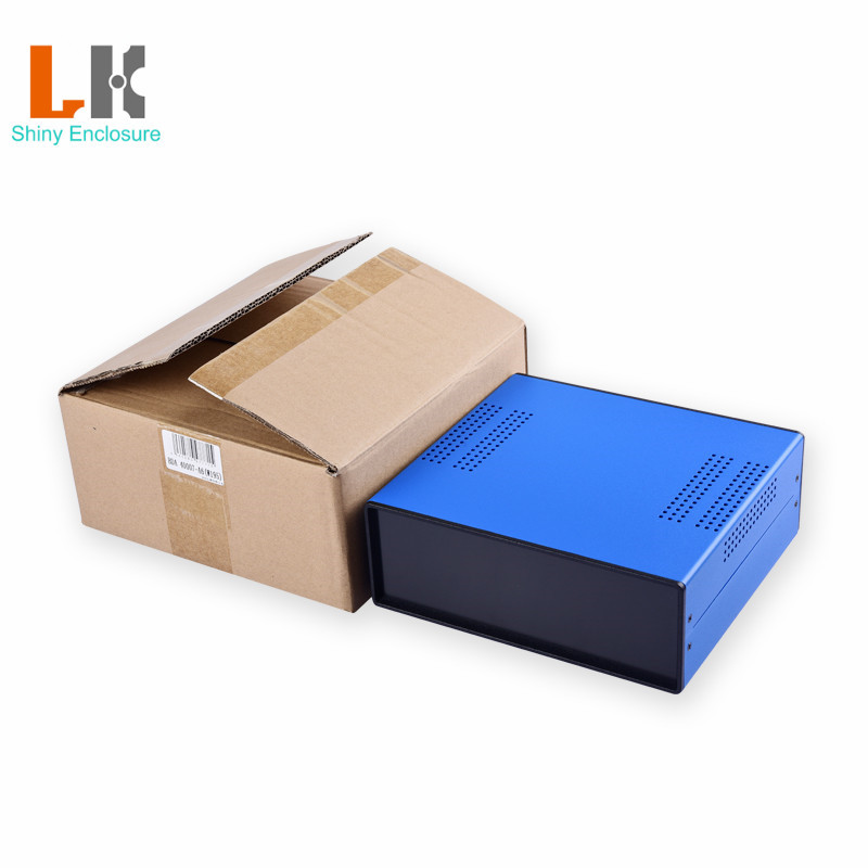 BDA40007 Prilagođeno željezno kućište Metalna projektna kutija Razvodno kućište Diy Elektronička kutija Napajanje Kutište za instrumente 220x195x80 mm