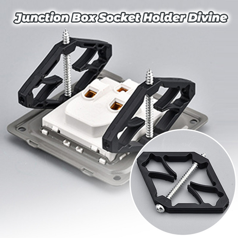 Nova 1kom 86mm kaseta za popravak tamne kutije za popravak vijka za popravak Stara kutija za utičnice Zidna kutija za popravak Potporna šipka Dodaci za električare