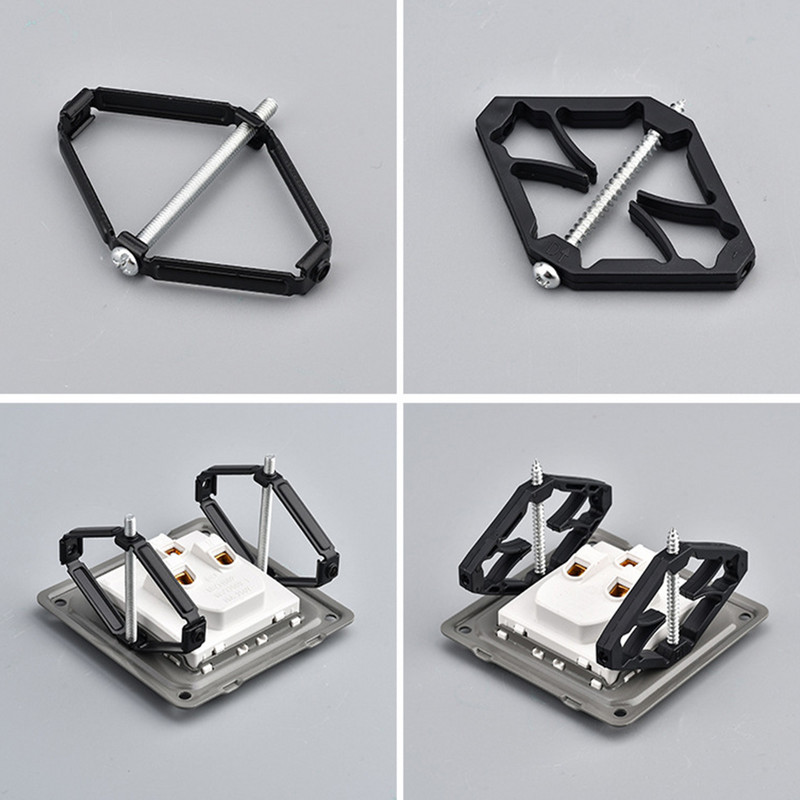 Nova 1kom 86mm kaseta za popravak tamne kutije za popravak vijka za popravak Stara kutija za utičnice Zidna kutija za popravak Potporna šipka Dodaci za električare