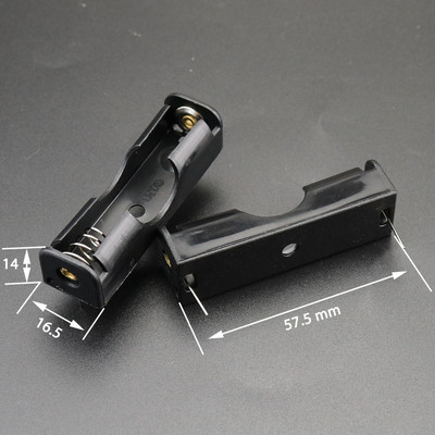 AA bateriju kastes korpusa turētājs ar vadu vadiem blakus Akumulatoru kārba savienojuma lodēšanai elektroniskām rotaļlietām DIY 1-6 gab AA akumulators