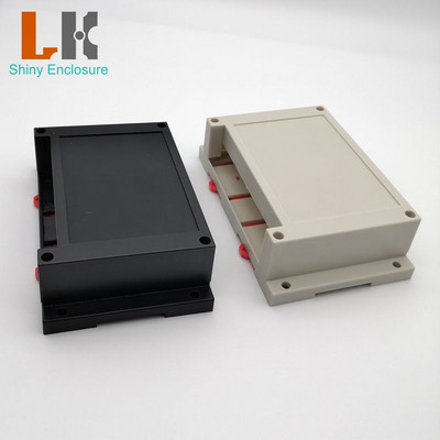 LK-PLC06 DIY Custom Case Din Rail Box Control Encloses Ηλεκτρονικό περίβλημα οργάνων 145x90x40mm