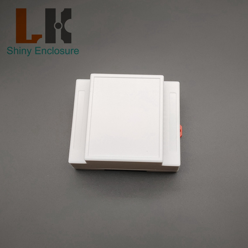 LK-DR45 Plastična elektronička kućišta za DIN šinu Mala ABS razvodna kutija Diy kućište za DIN šinu za projekt elektronike 89x72x44 mm
