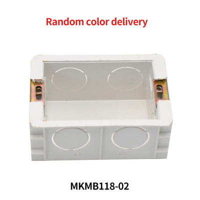 Vanjska montažna tamna kutija Zidni prekidač Utičnica kaseta 86 mm Montažna kutija s prekidačima Tajna škrinja Vijak za popravak Električni dodaci