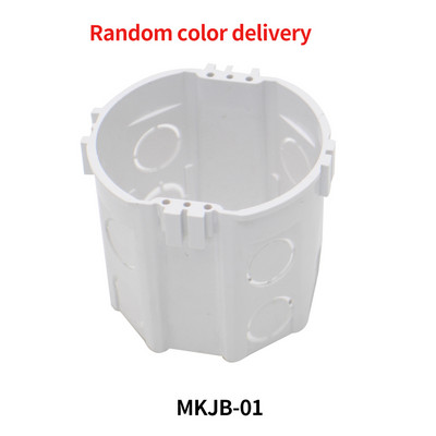 Vanjska montažna tamna kutija Zidni prekidač Utičnica kaseta 86 mm Montažna kutija s prekidačima Tajna škrinja Vijak za popravak Električni dodaci