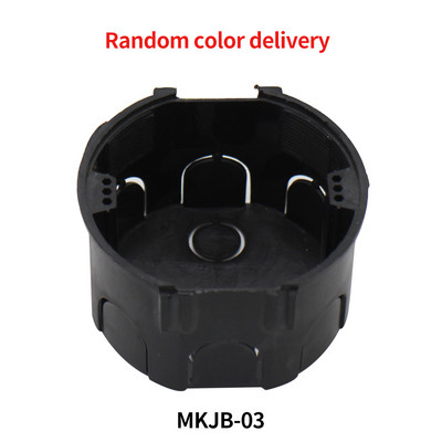 Vanjska montažna tamna kutija Zidni prekidač Utičnica kaseta 86 mm Montažna kutija s prekidačima Tajna škrinja Vijak za popravak Električni dodaci