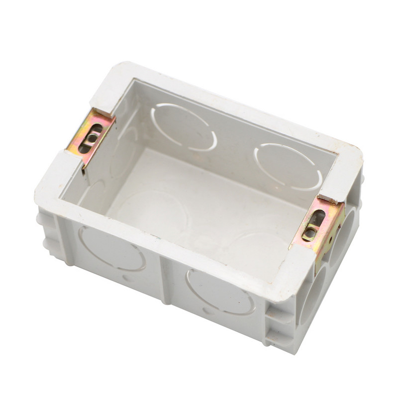 Vanjska montažna tamna kutija Zidni prekidač Utičnica kaseta 86 mm Montažna kutija s prekidačima Tajna škrinja Vijak za popravak Električni dodaci