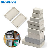 Plastmasas apvalka elektronisko instrumentu sadales kārba DIY iekštelpu savienojuma korpusa kabeļa atzars barošanas moduļa ķēdes uzstādīšanas kaste