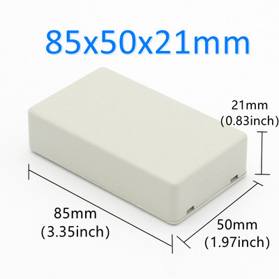 Plastmasas apvalka elektronisko instrumentu sadales kārba DIY iekštelpu savienojuma korpusa kabeļa atzars barošanas moduļa ķēdes uzstādīšanas kaste