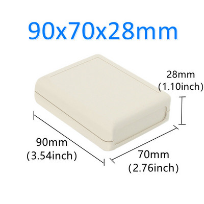 Plastmasas apvalka elektronisko instrumentu sadales kārba DIY iekštelpu savienojuma korpusa kabeļa atzars barošanas moduļa ķēdes uzstādīšanas kaste