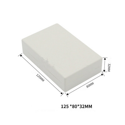 Plastmasas apvalka elektronisko instrumentu sadales kārba DIY iekštelpu savienojuma korpusa kabeļa atzars barošanas moduļa ķēdes uzstādīšanas kaste