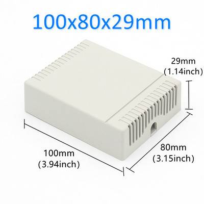 Plastmasas apvalka elektronisko instrumentu sadales kārba DIY iekštelpu savienojuma korpusa kabeļa atzars barošanas moduļa ķēdes uzstādīšanas kaste