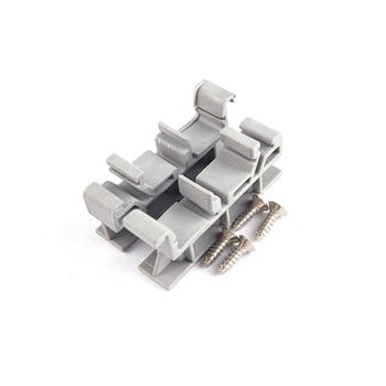 2 τμχ PCB 25mm DIN Rail Mounting Adapter Circuit Board Bracket Holder Carrier Clips Control Board Adapter Dropshipping