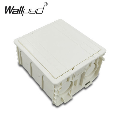 86*86mm zidna kutija s prekidačima s žičanom kutijom sa slijepim poklopcem s praznom pločom Otporan na prašinu za poklopac poklopca utičnice prekidača Vatrootporan