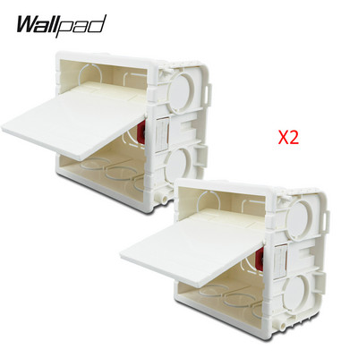 86*86mm zidna kutija s prekidačima s žičanom kutijom sa slijepim poklopcem s praznom pločom Otporan na prašinu za poklopac poklopca utičnice prekidača Vatrootporan