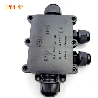 3 4 5 putna plastična vodootporna vanjska električna razvodna kutija IP68 spojna kabelska kutija za vanjsko ožičenje