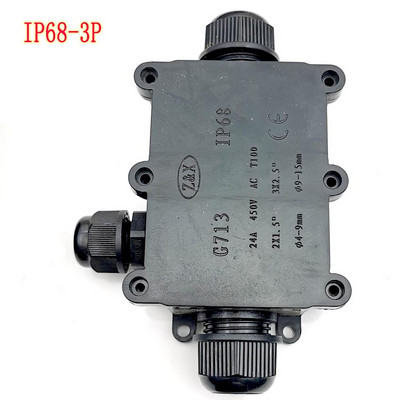 3 4 5 putna plastična vodootporna vanjska električna razvodna kutija IP68 spojna kabelska kutija za vanjsko ožičenje