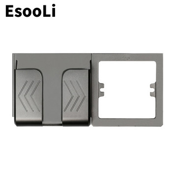 EsooLi Wall Socket Βάση τηλεφώνου Αξεσουάρ Smartphone Βάση στήριξης για κινητό τηλέφωνο Apple Samsung Huawei θήκη τηλεφώνου